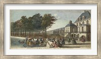 View of Fontainebleau II Fine Art Print