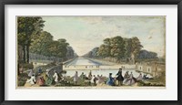 View of Fontainebleau IV Fine Art Print