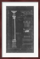 Corinthian Order Blueprint Fine Art Print