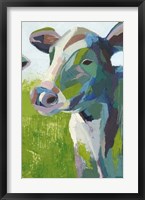 Painterly Cow III Fine Art Print