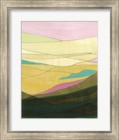Pink Hills I Fine Art Print