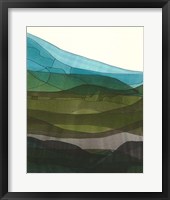 Blue Hills II Framed Print