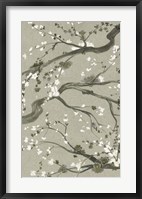 Neutral Cherry Blossoms II Fine Art Print
