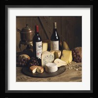Wine And Cheese 1 Fine Art Print
