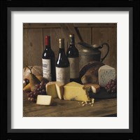 Wine And Cheese 2 Fine Art Print