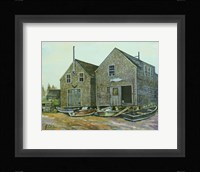 Fish Houses Fine Art Print