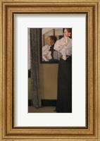 Face Reflected In A Mirror, 1896 Fine Art Print