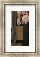 Face Reflected In A Mirror, 1896 Fine Art Print
