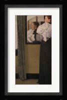 Face Reflected In A Mirror, 1896 Fine Art Print