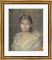 Portrait Of The Comtesse Dina De Toulouse-Lautrec, 1883 Fine Art Print