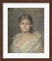Portrait Of The Comtesse Dina De Toulouse-Lautrec, 1883 Fine Art Print