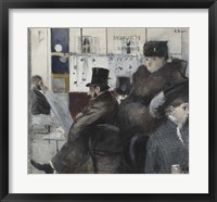 Interior Of The Cafe Nouvelle Athenes Fine Art Print