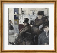 Interior Of The Cafe Nouvelle Athenes Fine Art Print