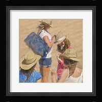 Girls on the Beach Fine Art Print