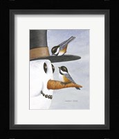 Playing on Frosty's Nose Fine Art Print