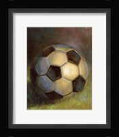 Soccer Ball Framed Print