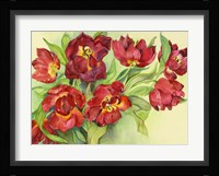 Double Red Tulips Fine Art Print
