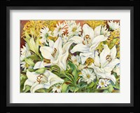 Lilies and Daisies Fine Art Print