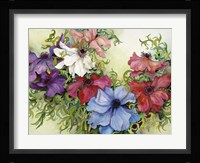 A Rainbow Of Anemones Fine Art Print