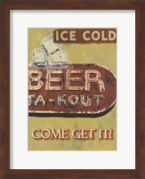 Ice Cold Beer Fine Art Print