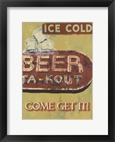 Ice Cold Beer Fine Art Print
