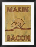 Makin' Bacon Fine Art Print