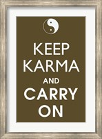 Keep Karma Fine Art Print