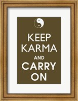 Keep Karma Fine Art Print