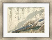 Map, Mountains and Rivers Fine Art Print