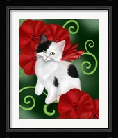 Ruby Cat Framed Print