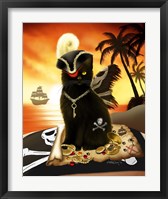 Shiver Meow Timbers Framed Print