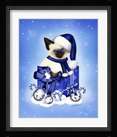 Blue Winter Framed Print