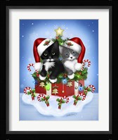 Candy Cane Lane Framed Print