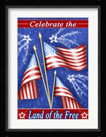 Celebrate Freedom Framed Print