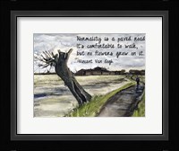 Normality - Van Gogh Quote 1 Fine Art Print