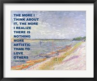Love Others -Van Gogh Quote Fine Art Print
