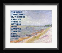 Love Others -Van Gogh Quote Fine Art Print