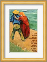 Love -Van Gogh Quote Fine Art Print