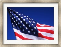 American Flag Waving in the Wind Fine Art Print
