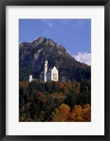 Bavarian Alps and Neuschwanstein Castle Fine Art Print