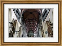 Onze Lieve Vrouwekerk, Bruges, Belgium Fine Art Print
