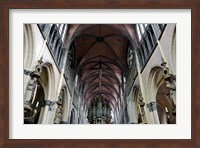 Onze Lieve Vrouwekerk, Bruges, Belgium Fine Art Print