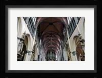 Onze Lieve Vrouwekerk, Bruges, Belgium Fine Art Print