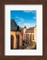 Evangelische Stiftskirche and St Killian's Chapel Fine Art Print