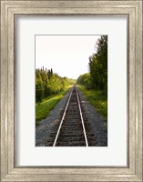 Manitoba Train Tracks Fine Art Print
