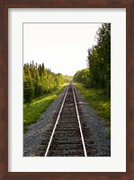 Manitoba Train Tracks Fine Art Print