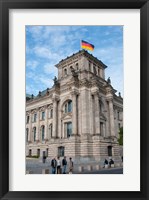 Bundestag, Berlin, Germany Framed Print