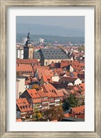 Skyline of Bamberg, Germany Fine Art Print