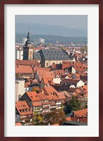 Skyline of Bamberg, Germany Fine Art Print