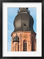 Church of the Holy Ghost, Old Town Heidelberg Fine Art Print